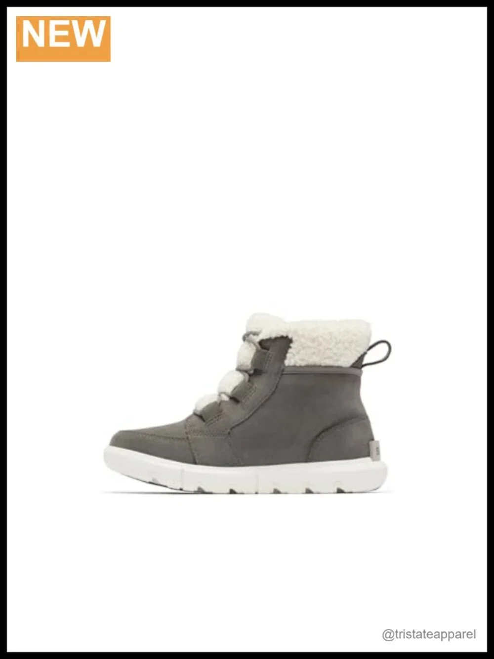 Sorel Women's Waterproof Suede Snow Boots with Faux Shearling Cuff